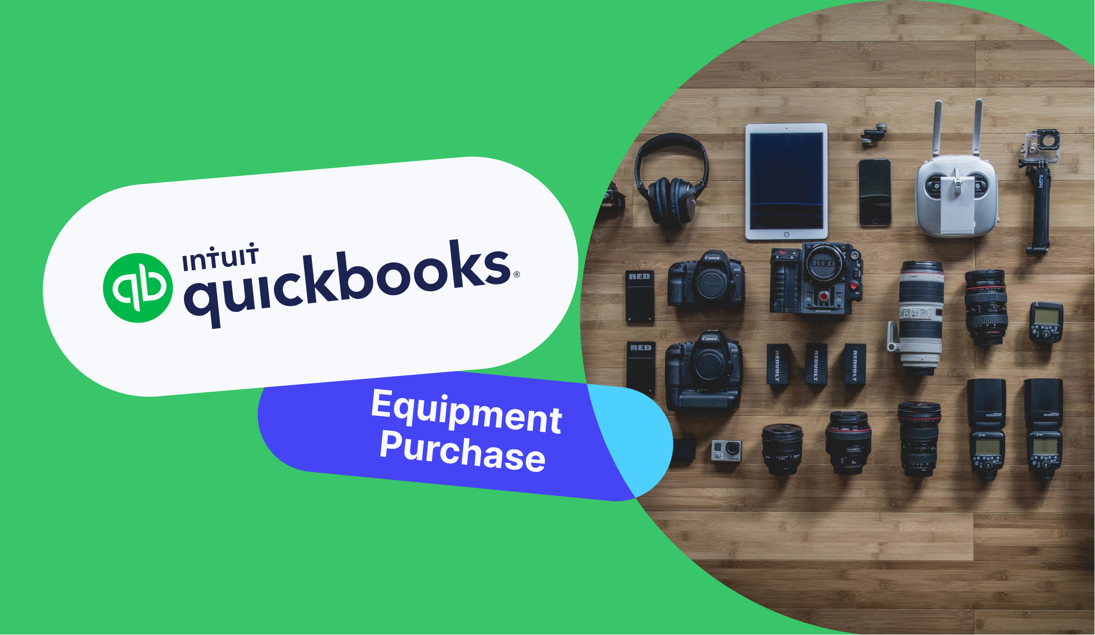 How to record an equipment purchase in Quickbooks