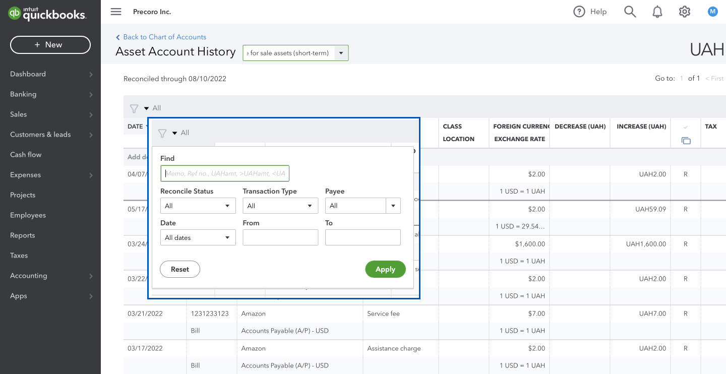 How to Undo Reconciliation in QuickBooks Online