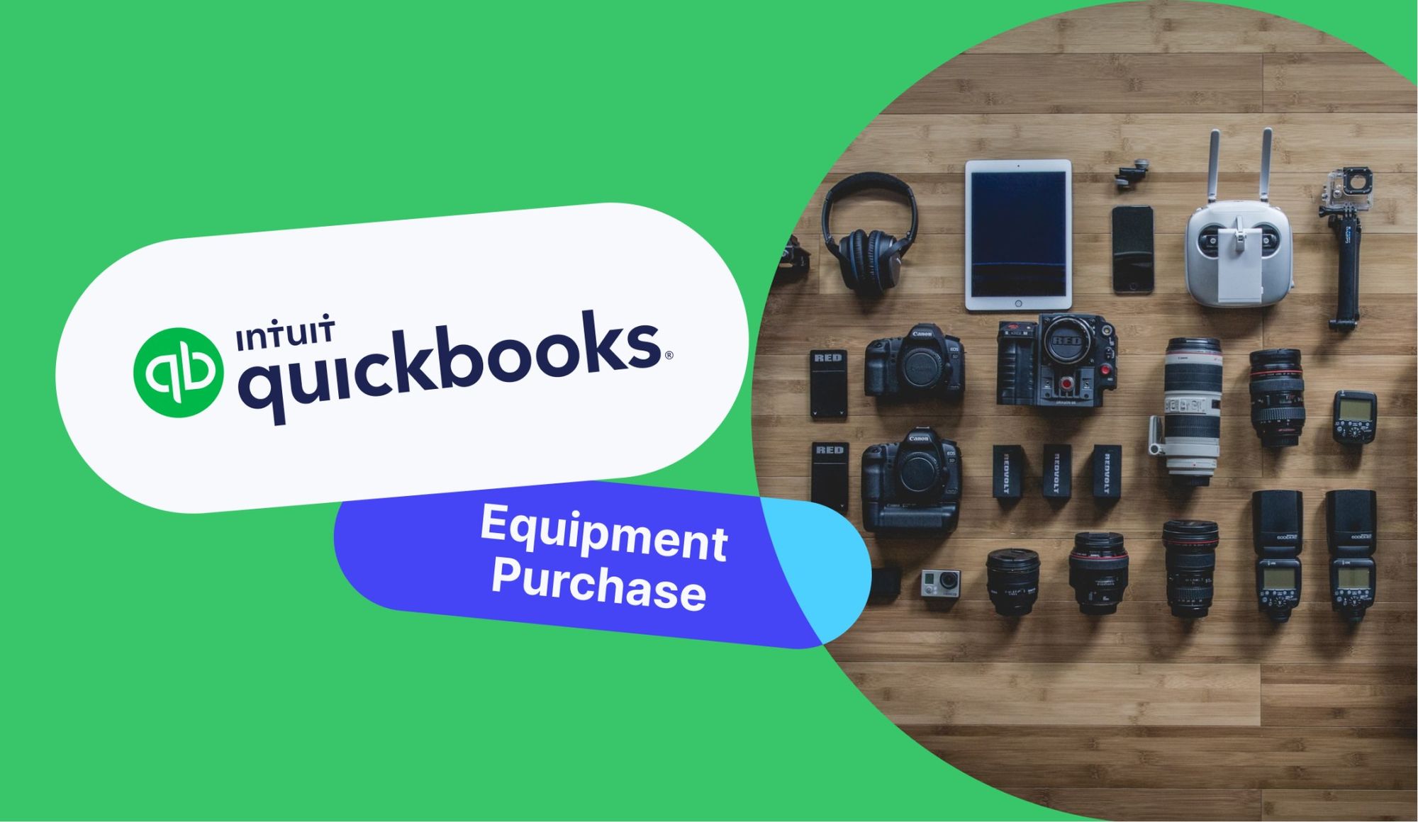 How to record an equipment purchase in Quickbooks