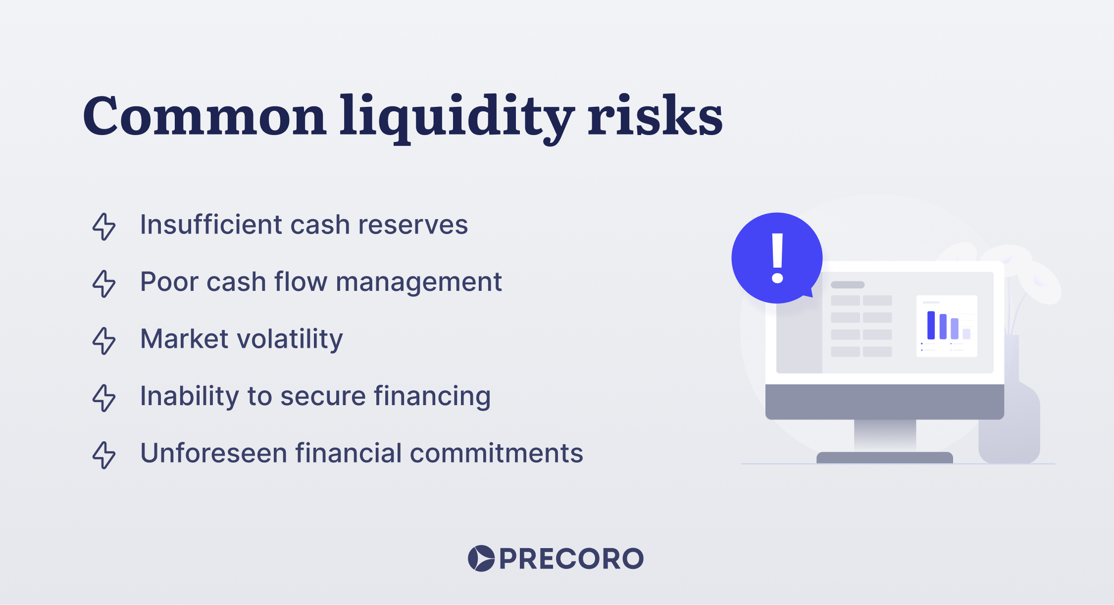 liquidity risks