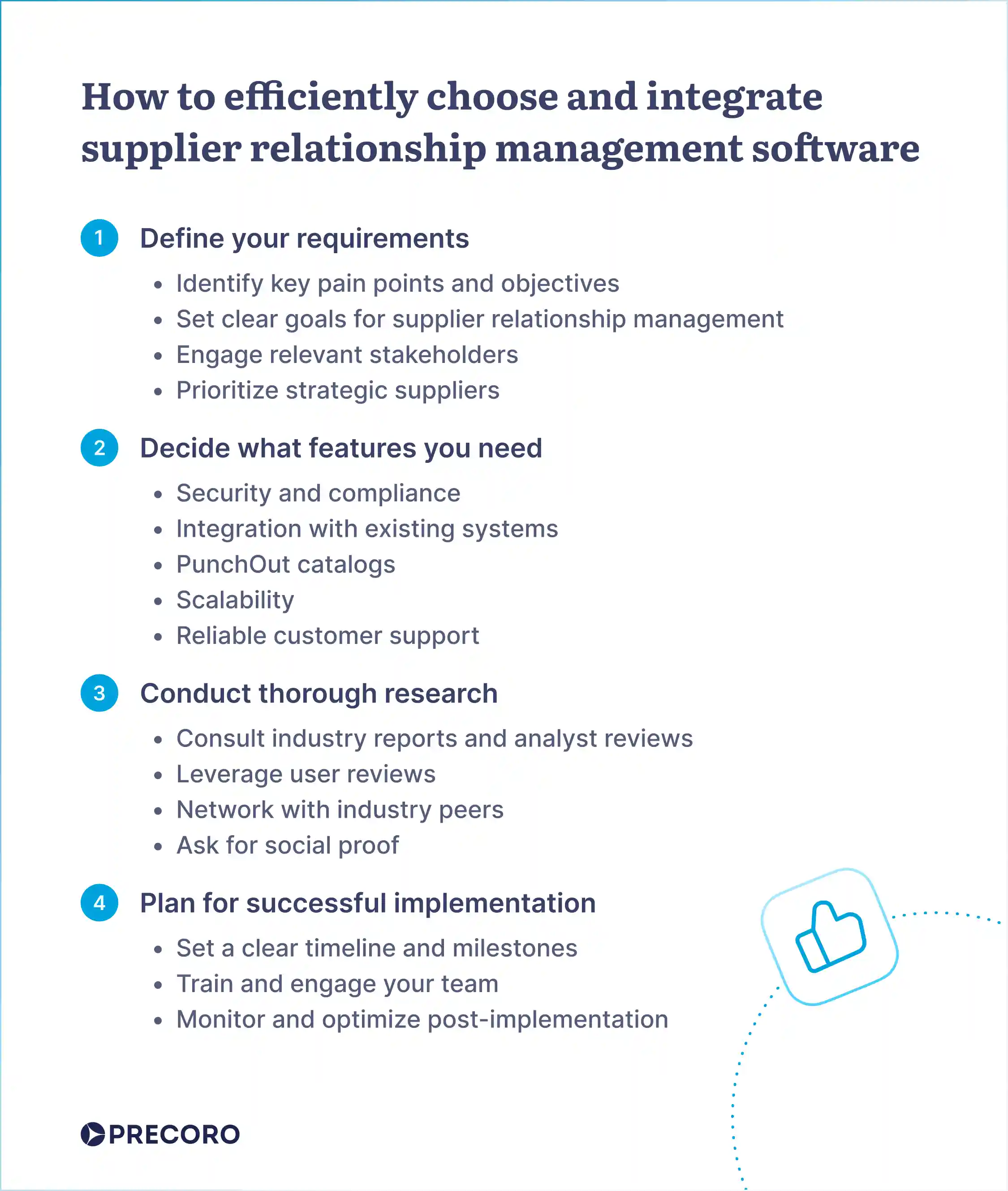 guide to choosing supplier relationship management software