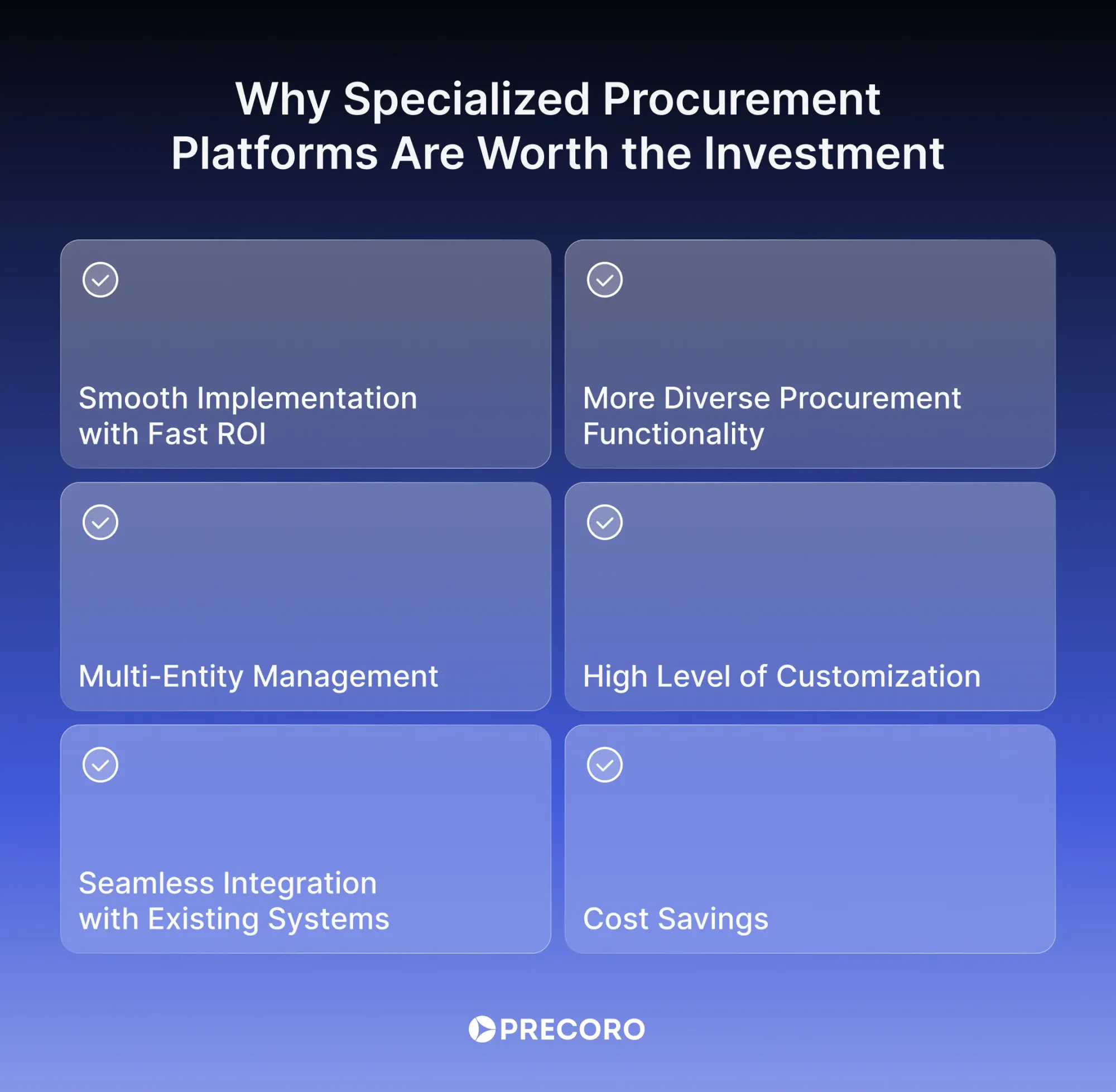 benefits of specialized procurement platforms