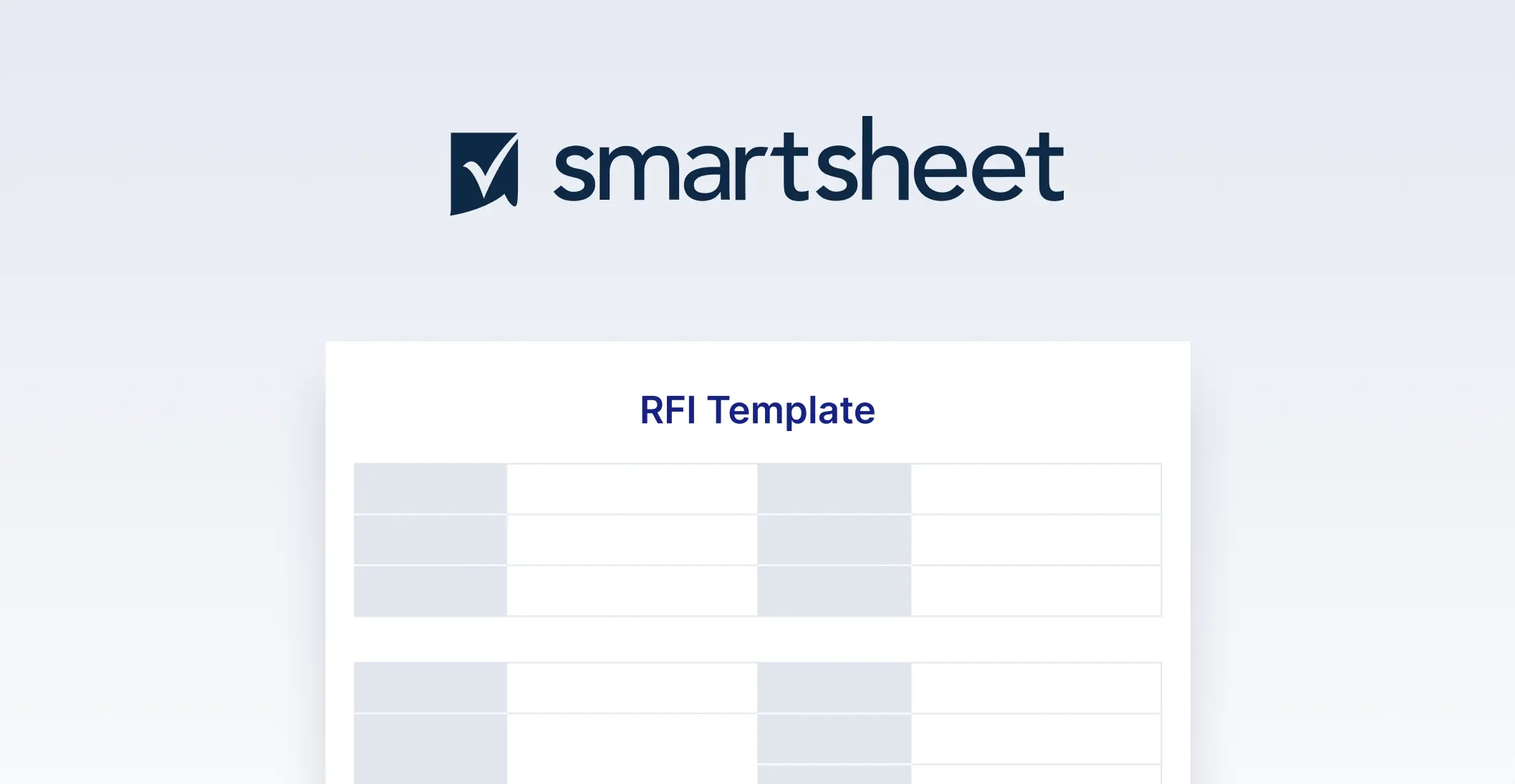 rfi template smarthsheet