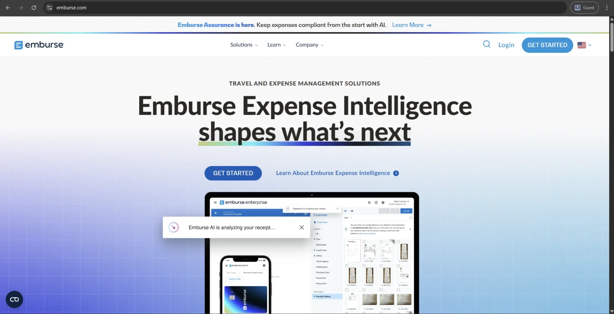 emburse expense professional