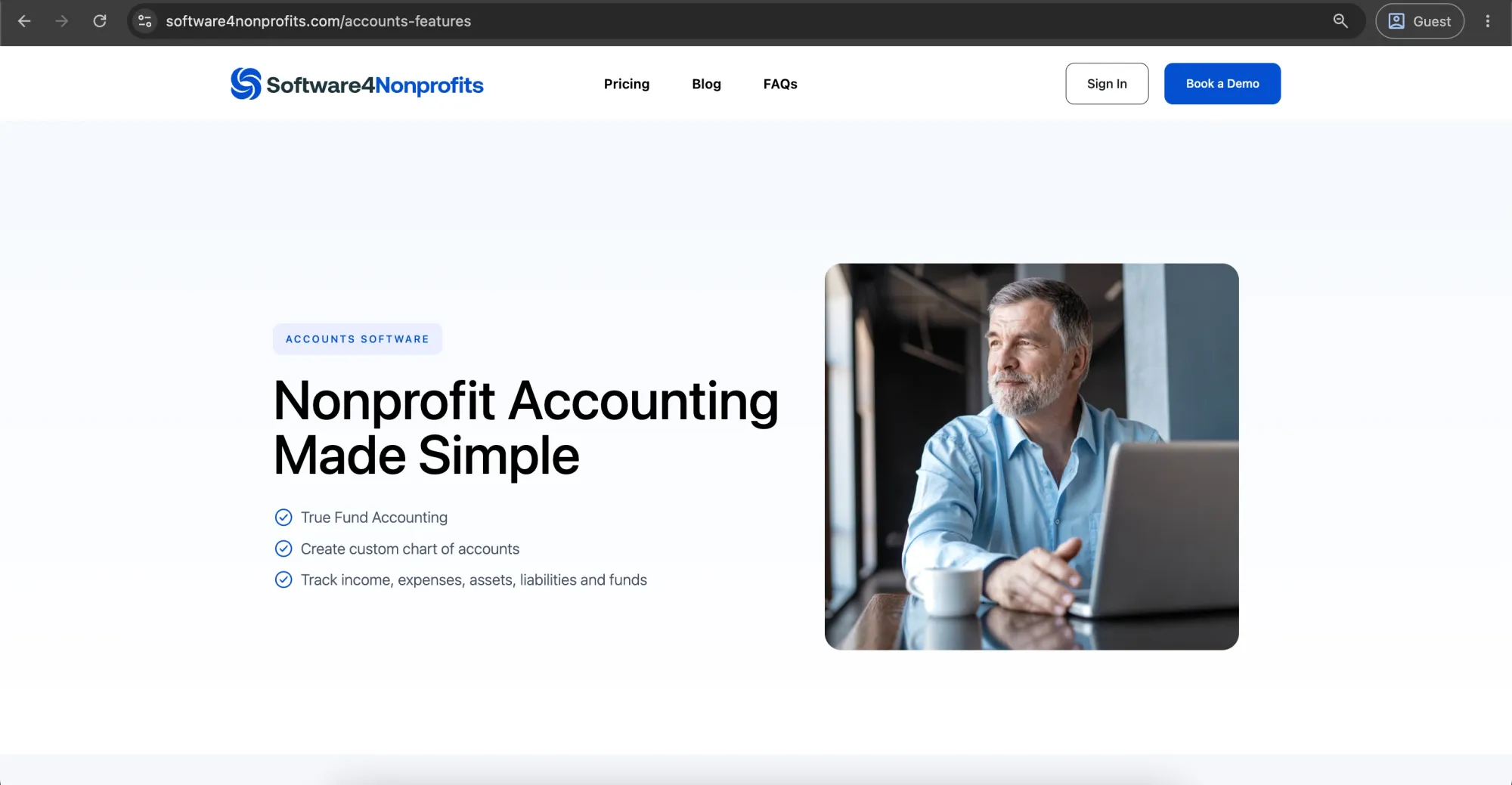 accounts by softwar4nonprofits
