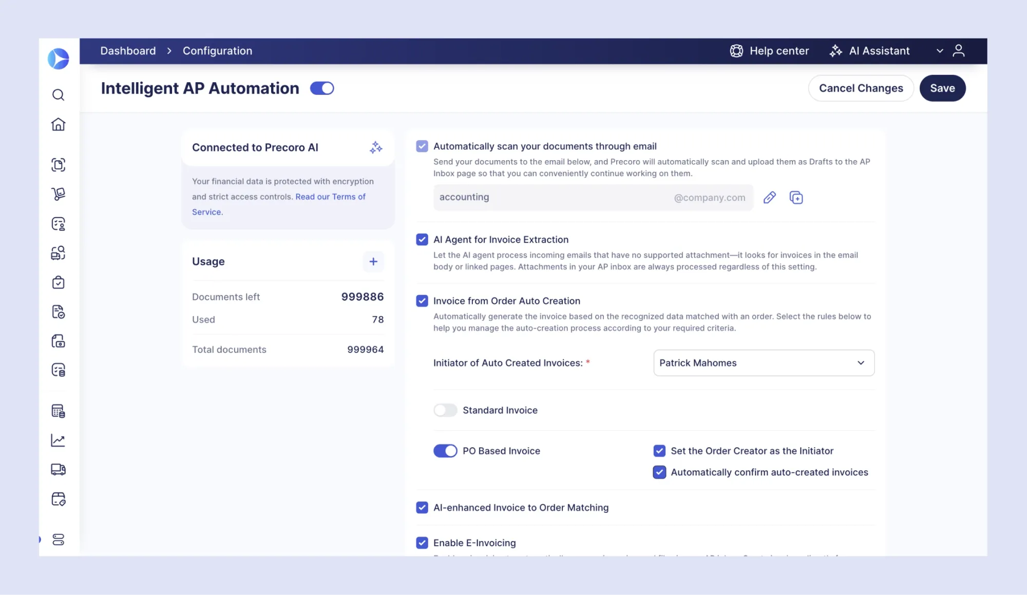 intelligent ap automation configuration