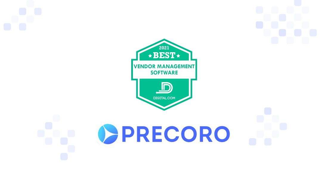 Precoro is among the
Best Vendor Management Software Of 2021,
according to Digital.com