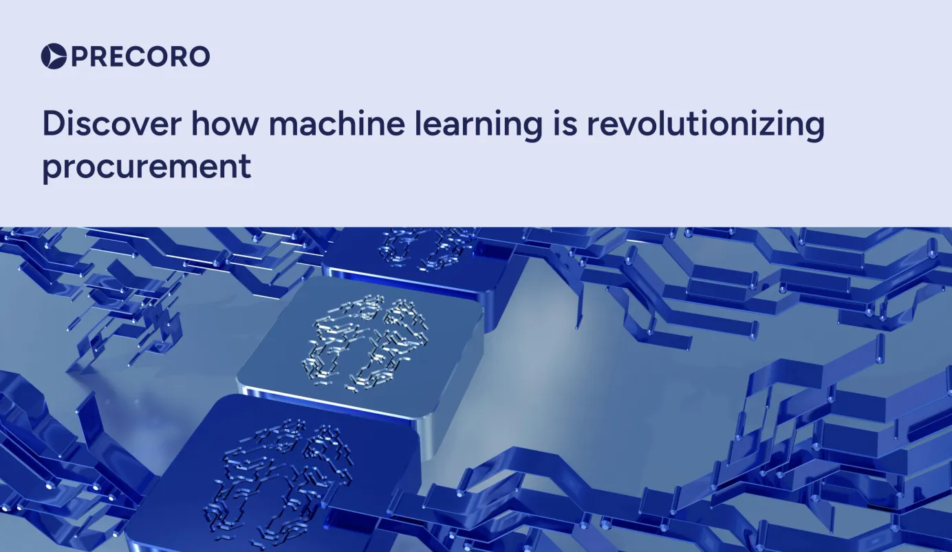 machine learning in procurement