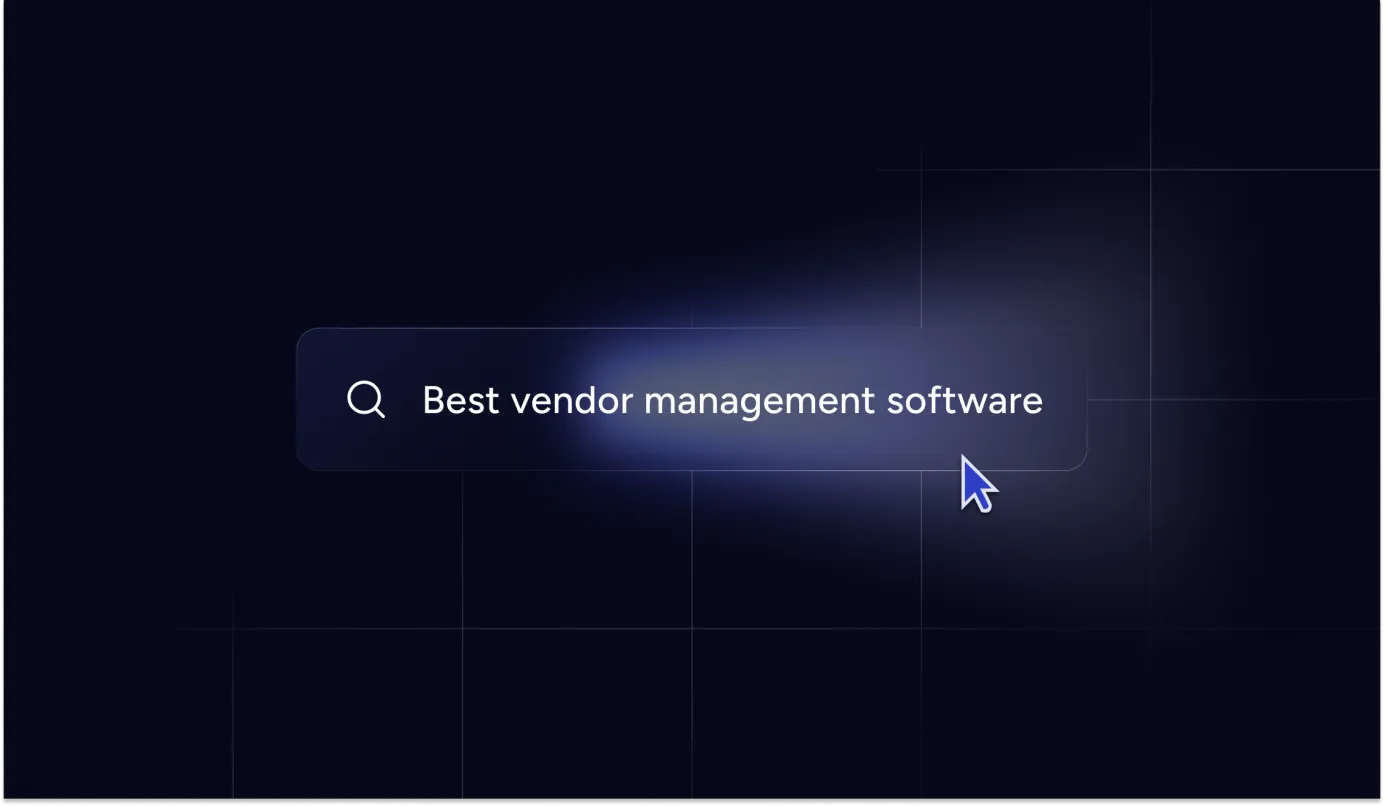 vendor management system