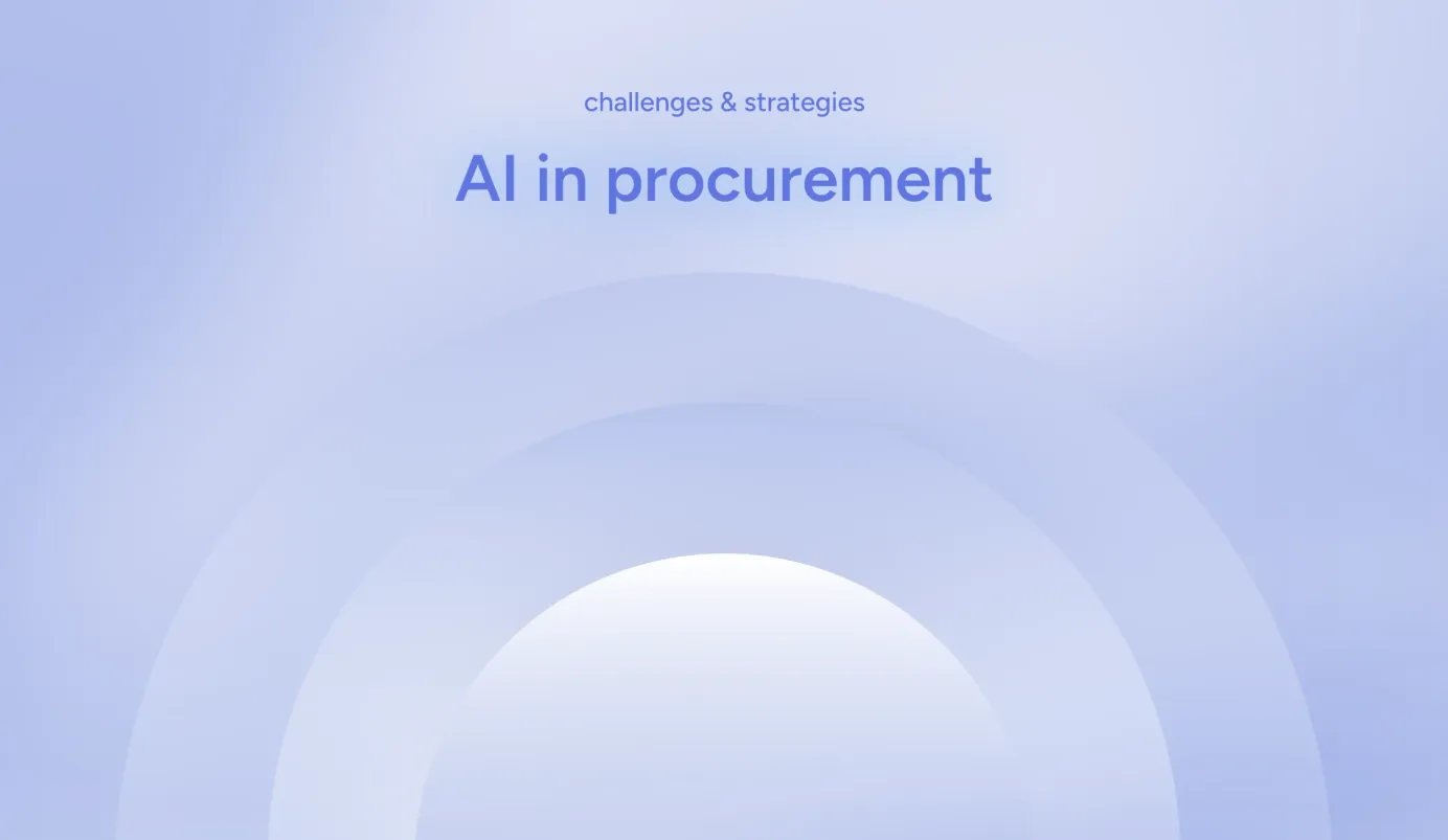 ai in procurement