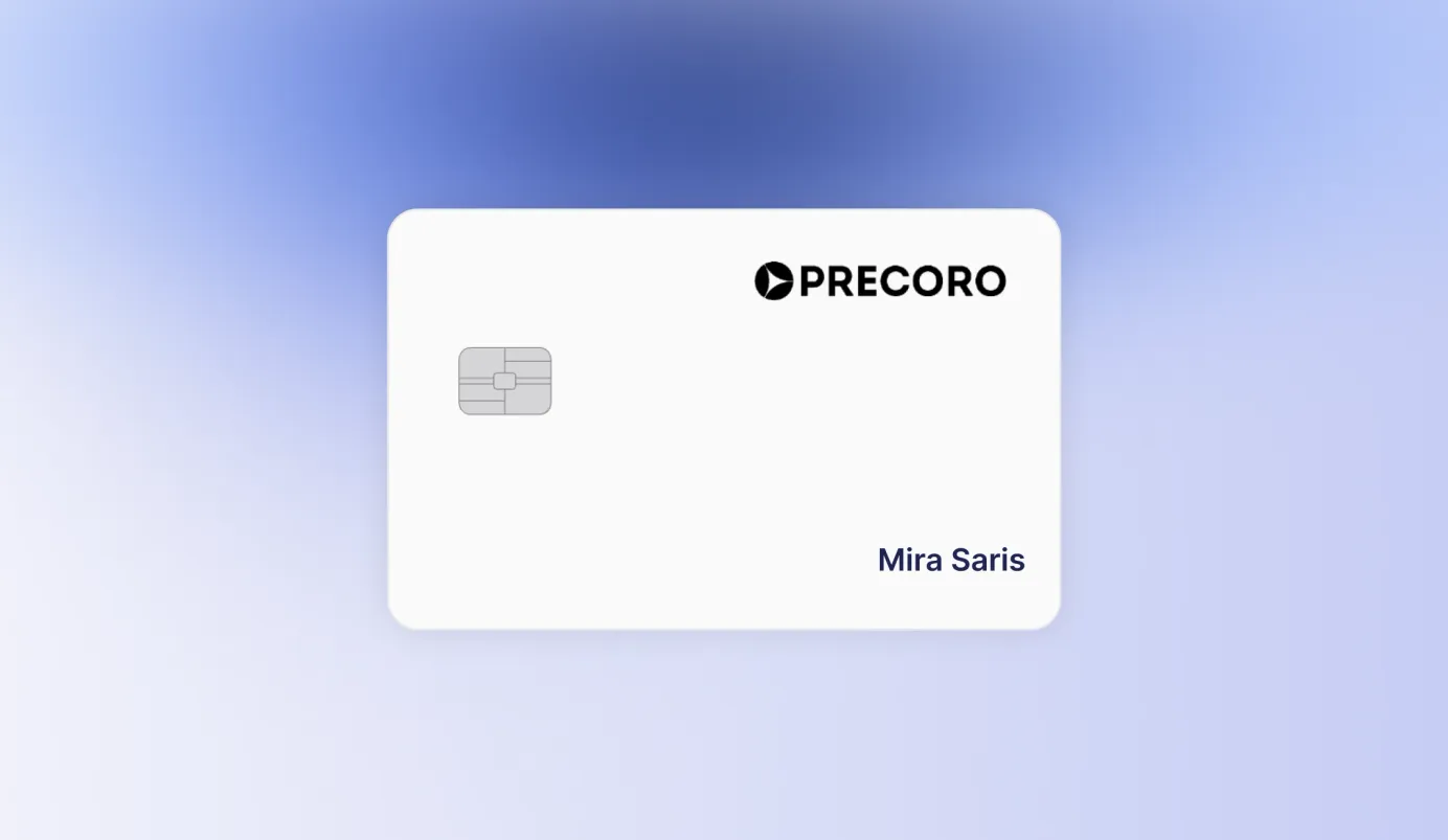 precoro virtual cards
