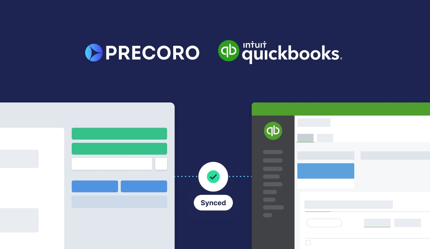 Integración von Precoro mit QuickBooks Online
