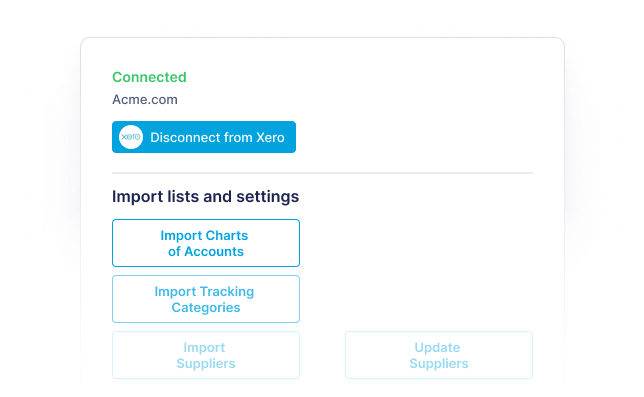 Xero Integrational Steps